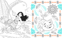 VAIANA 2 - Mes Coloriages de Rêve - Disney
