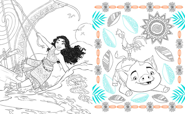 VAIANA 2 - Mes Coloriages de Rêve - Disney
