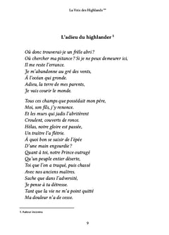 La Voix des Highlands