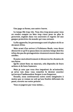 Les Chroniques de la famille De Quent - Troisième partie