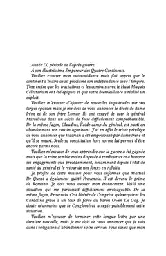 Les Chroniques de la famille De Quent - Troisième partie