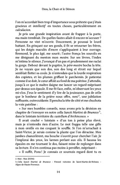 Dieu, la Chair et le Démon