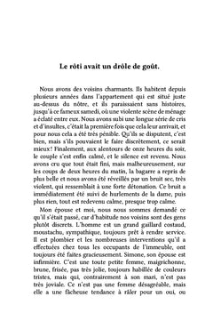 Le rôti avait un drôle de goût !