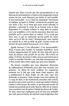 Le rôti avait un drôle de goût !