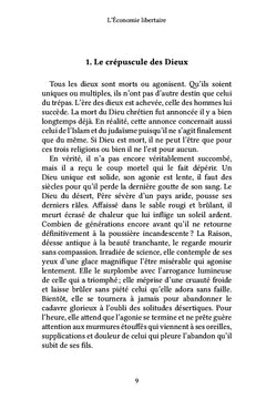 L'économie libertaire