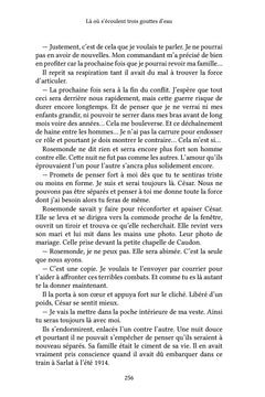 Là où s'écoulent trois gouttes d'eau