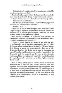 Là où s'écoulent trois gouttes d'eau