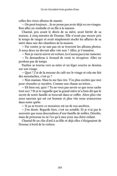 Là où s'écoulent trois gouttes d'eau