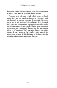Des lapins et des prunes