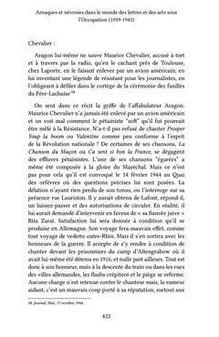 Arnaques et névroses dans le monde des lettres et des arts sous l'Occupation (1939-1945)