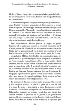 Arnaques et névroses dans le monde des lettres et des arts sous l'Occupation (1939-1945)