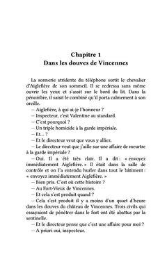 Le chevalier d'Aiglefière et les chevaliers de l'ancienne République