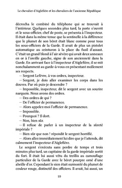 Le chevalier d'Aiglefière et les chevaliers de l'ancienne République