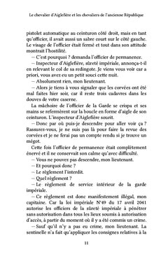 Le chevalier d'Aiglefière et les chevaliers de l'ancienne République