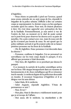 Le chevalier d'Aiglefière et les chevaliers de l'ancienne République