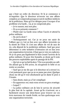 Le chevalier d'Aiglefière et les chevaliers de l'ancienne République