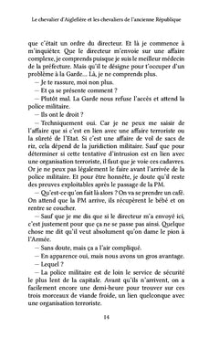 Le chevalier d'Aiglefière et les chevaliers de l'ancienne République