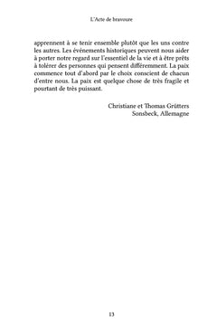 L'Acte de bravoure
