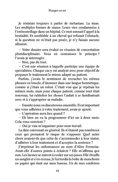 Plonger en soi