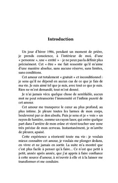 L'amour est la seule chose qui compte