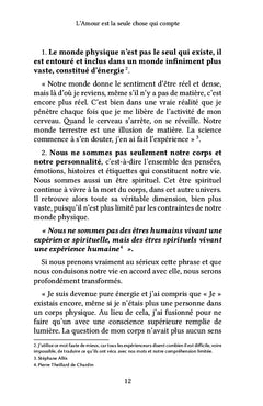 L'amour est la seule chose qui compte