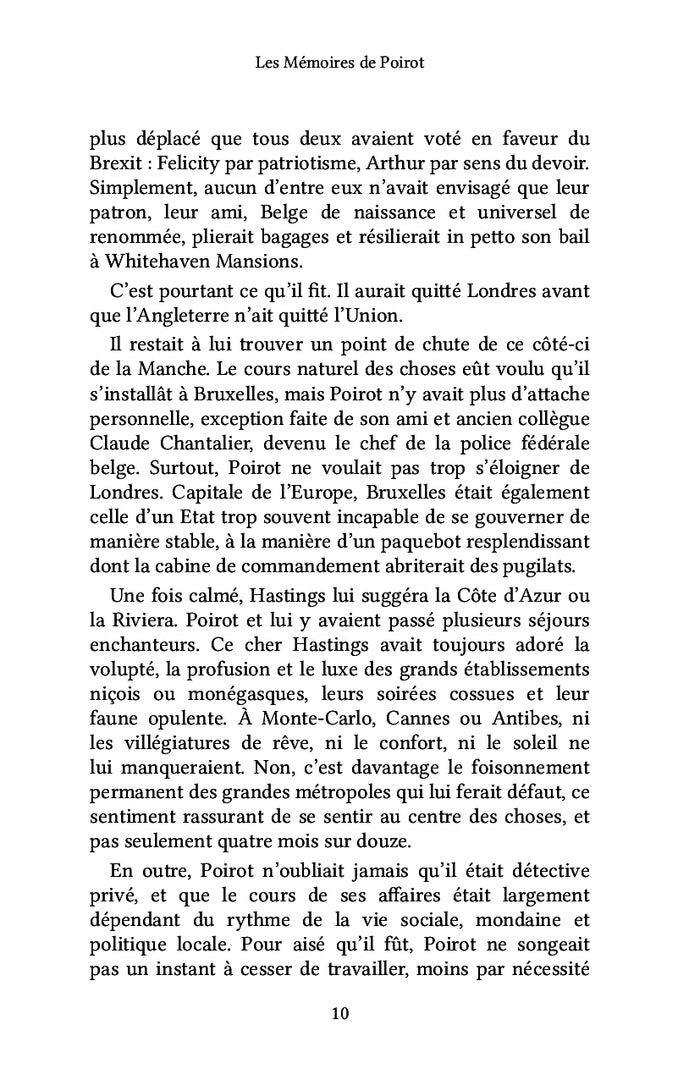 Les Mémoires de Poirot