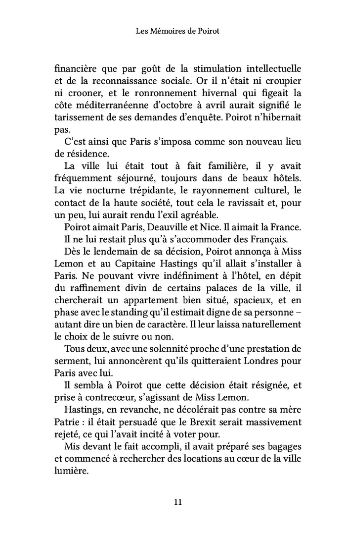 Les Mémoires de Poirot