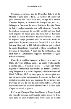 Au confluent, la vie