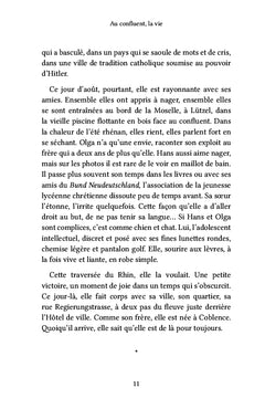 Au confluent, la vie