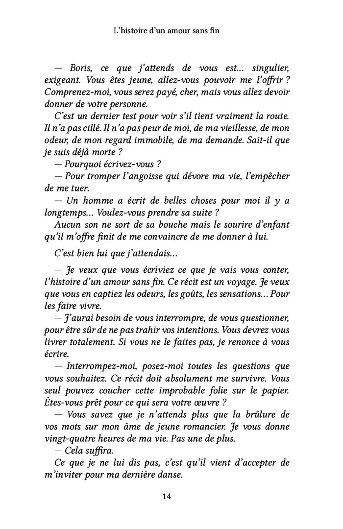 L'histoire d'un amour sans fin