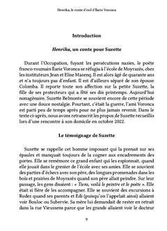 Henrika, le conte d'exil d'Ilarie Voronca