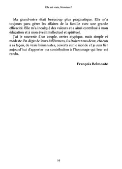Elle est vraie, Monsieur ?
