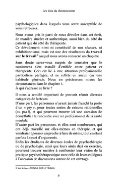 Les voix du cheminement