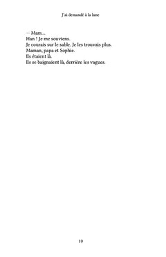 J'ai demandé à la lune