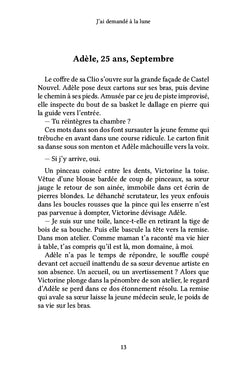 J'ai demandé à la lune