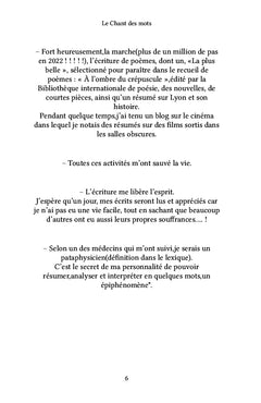 Le Chant des mots