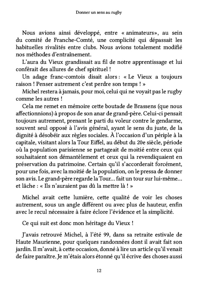 Donner un sens au rugby