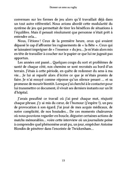 Donner un sens au rugby