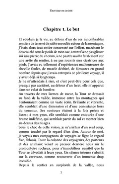 Une tour en orient