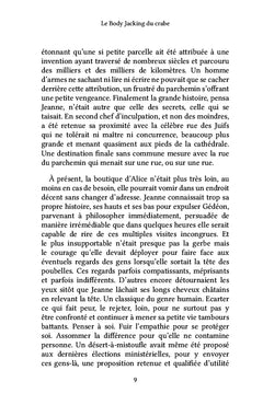 Le Body Jacking du crabe