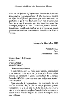 Comment Milos C. est entré dans ma boîte à lettres