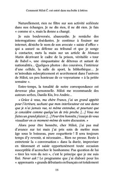 Comment Milos C. est entré dans ma boîte à lettres