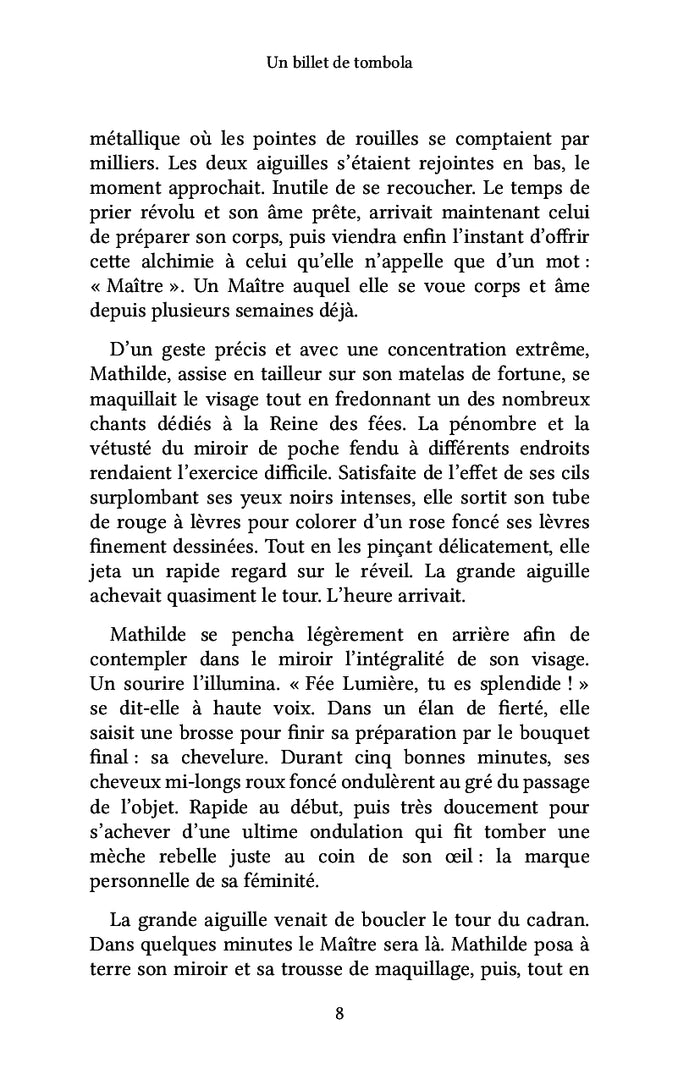 Un billet de tombola