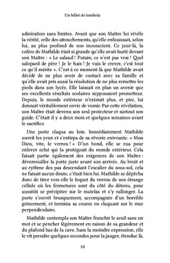 Un billet de tombola