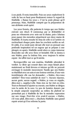 Un billet de tombola