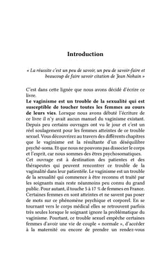 Le vaginisme