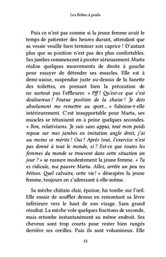 Les robes à poids