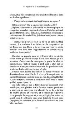 Le mystère de la chaussette jaune