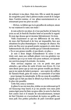 Le mystère de la chaussette jaune