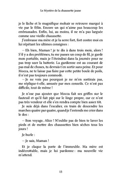 Le mystère de la chaussette jaune